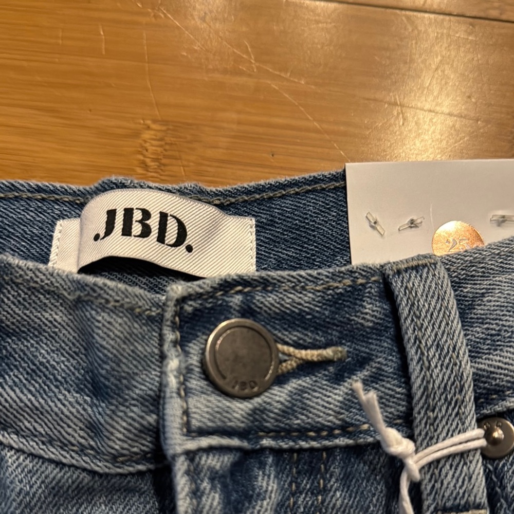 Light Denim High Rise Dad Jean - Picture 3 of 6